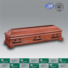 Estilo alemán europeo barato madera fúnebre ataúd Casket_China ataúd fabrica